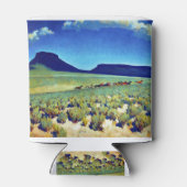 Maynard Dixon Wild Horse Land Blikjeskoeler (Achterkant)