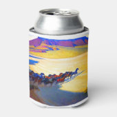 Maynard Dixon wilde paarden Blikjeskoeler (Blikje Voorkant)