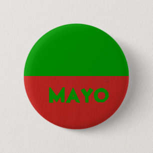 Mayo Badge Ronde Button 5,7 Cm