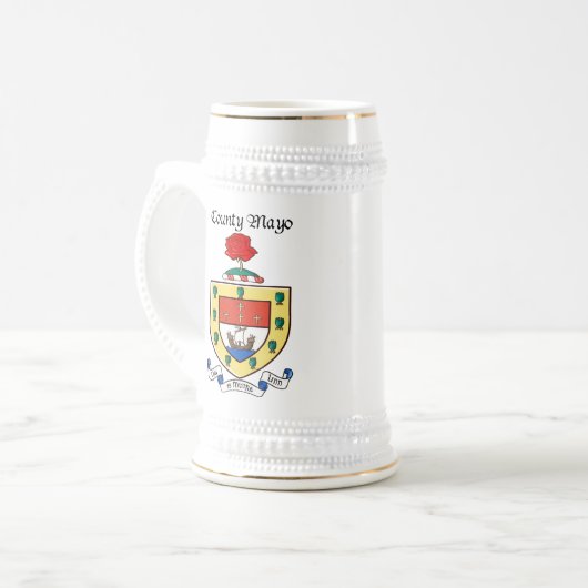 Mayo Beer Stein Bierpul (Voorkant links)