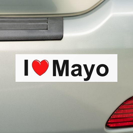 Mayo Bumpersticker (Op auto)