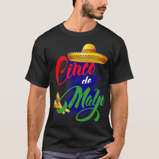 mayo Fiesta Design Camisa 5 de mayo Viva T-shirt