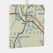 Mayo FL  Map Keramisch Ornament (Rechts)