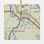 Mayo FL  Map Keramisch Ornament (Voorkant)