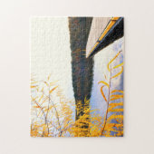 Mayo Lake Boat Dock Legpuzzel (Verticaal)