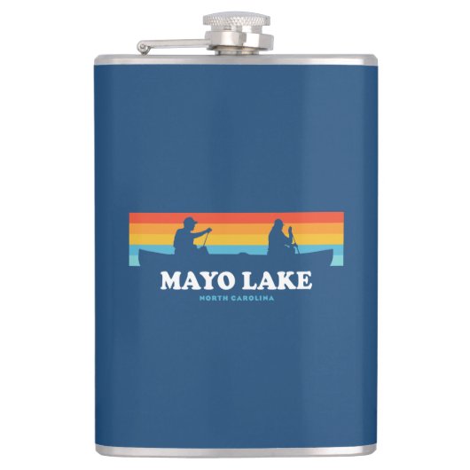 Mayo Lake North Carolina Heupfles (Voorkant)
