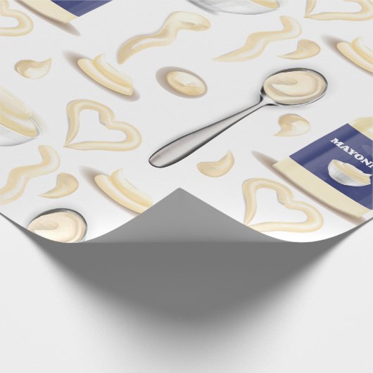mayo mayonaise specerij romige saus cadeaupapier (Hoek)