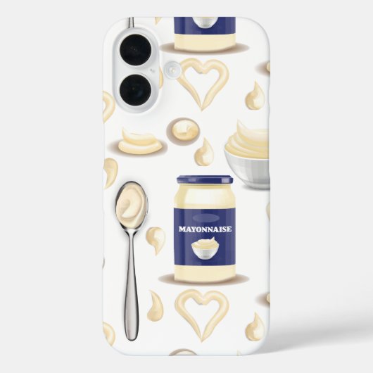 mayo mayonaise specerij romige saus Case-Mate iPhone case (Achterkant)