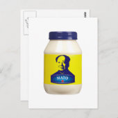 MAYO - Nieuwe Chinese mayonaise Briefkaart (Voorkant / Achterkant)