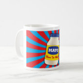 Mayo — nooit te veel koffiemok (Voorkant links)