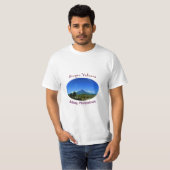 Mayon Volcano, Albay Filipijnen T-shirt (Voorkant volledig)