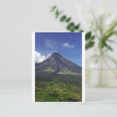 Mayon Volcano in Legaspi, Filipijnen Briefkaart (Staand voorkant)
