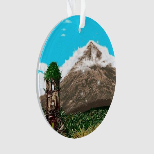 Mayon Volcano Ornament (voorkant)