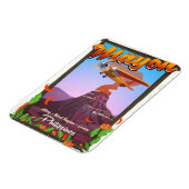 Mayon Volcano philippines avontuurlijk poster Magneet (Linkerzijde)
