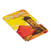 Mayon vulkaan Cagsawa ruïnes Filipijnen Reiskunst Magneet (Rechterzijde)