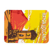 Mayon vulkaan Cagsawa ruïnes Filipijnen Reiskunst Magneet (Horizontaal)