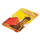 Mayon vulkaan Cagsawa ruïnes Filipijnen Reiskunst Magneet (Linkerzijde)