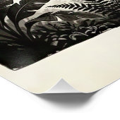 Mayon Vulkan Triptiek Wandkunst Perfect Poster (Hoek)