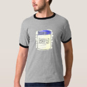 Mayonnaise Jar Pen en Chalk Drawing T-shirt (Voorkant)