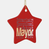 Mayor Extraordinaire Keramisch Ornament (Rechts)