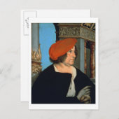 Mayor Jakob Meyer zum Hasen, 1516 (tempera op limo Briefkaart (Voorkant / Achterkant)