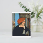 Mayor Jakob Meyer zum Hasen, 1516 (tempera op limo Briefkaart (Staand voorkant)