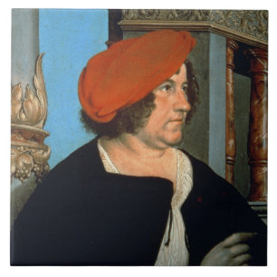 Mayor Jakob Meyer zum Hasen, 1516 (tempera op limo Tegeltje