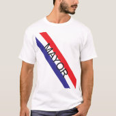 Mayor Sash T-shirt (Voorkant)