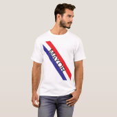 Mayor Sash T-shirt (Voorkant volledig)