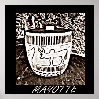 MAYOTTE ART POSTER
