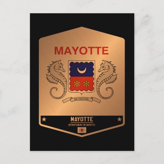Mayotte Briefkaart (Voorkant)