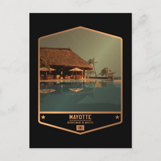 Mayotte Briefkaart (Voorkant)