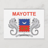 Mayotte Flag Briefkaart (Voorkant)