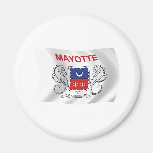 Mayotte Flag Magnet (Voorkant)