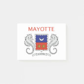 Mayotte Flag Post-it® Notes (Voorkant)