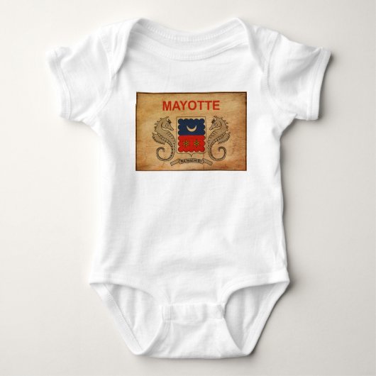 Mayotte Flag Romper (Voorkant)