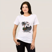 MAYOTTE ISLAND Tri-Blend SHIRT (Voorkant volledig)