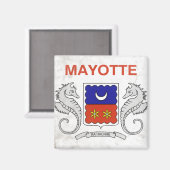 Mayotte Magneet (Voorkant / Achterkant)