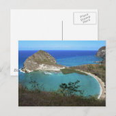 Mayotte - Petite Terre Oostkust - Moya Beach Briefkaart (Voorkant / Achterkant)