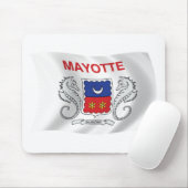 Mayotte Vlag Muismat (Met muis)
