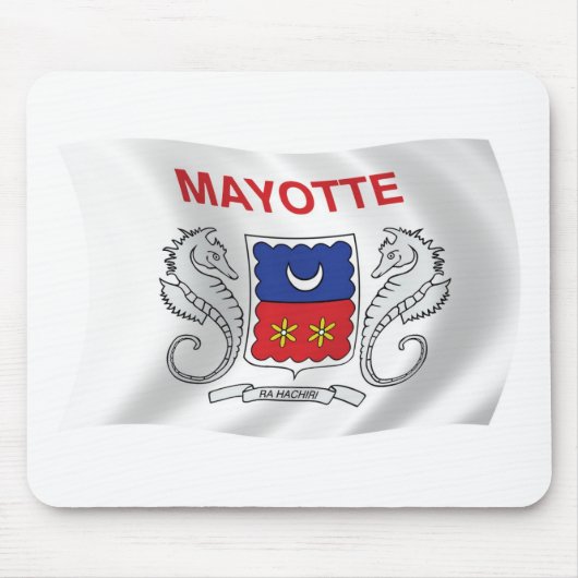Mayotte Vlag Muismat (Voorkant)