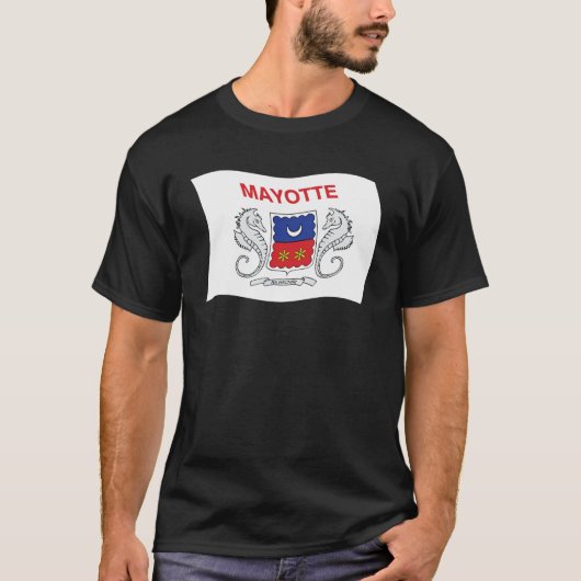 Mayotte Vlag Shirt (Voorkant)