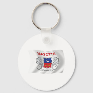 Mayotte Vlag Sleutelhanger
