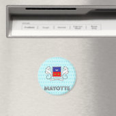 Mayotte Wapenmunt Magneet (Insitu (Vaatwasser))