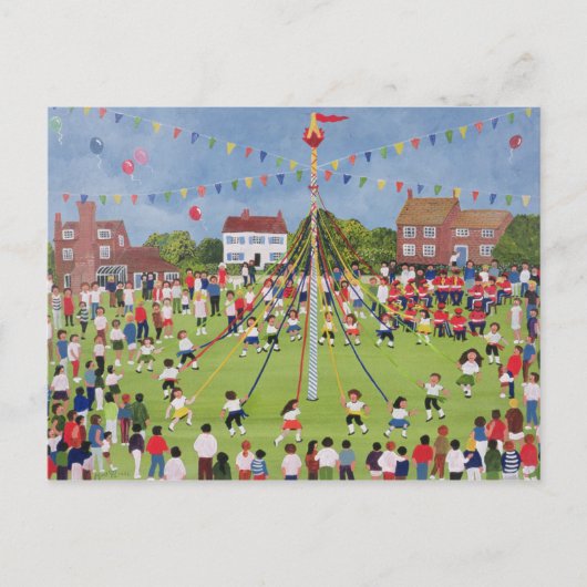 Maypole Briefkaart (Voorkant)