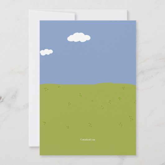 Maypole Dancers Kaart (Achterkant)