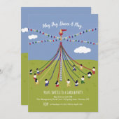 Maypole Dancers Kaart (Voorkant / Achterkant)