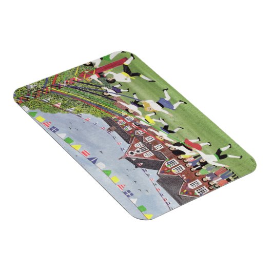 Maypole Dancing 1991 Magneet (Rechterzijde)