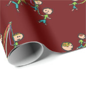 Maypole Dancing Cadeaupapier (Rol Hoek)