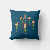 Maypole Dancing Kussen (Voorkant)
